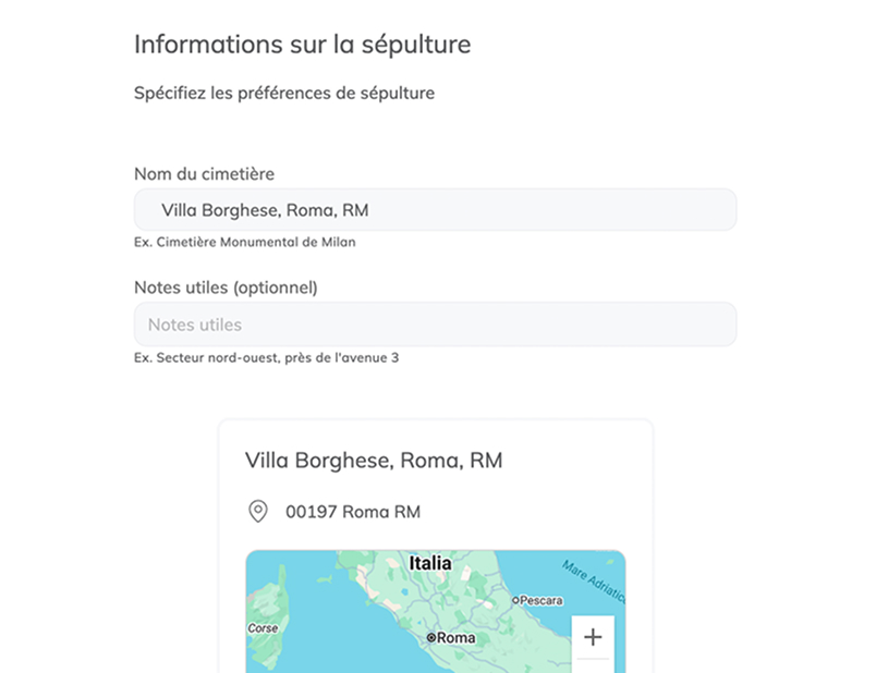 Inscription en tant que prestataire de services